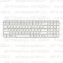 Клавиатура для ноутбука HP Pavilion G6-2239sr Белая, с рамкой