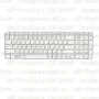 Клавиатура для ноутбука HP Pavilion G6-2246 Белая, с рамкой