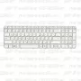 Клавиатура для ноутбука HP Pavilion G6-2250er Белая, с рамкой