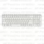 Клавиатура для ноутбука HP Pavilion G6-2250sr Белая, с рамкой