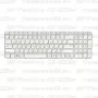 Клавиатура для ноутбука HP Pavilion G6-2253er Белая, с рамкой