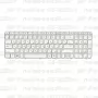Клавиатура для ноутбука HP Pavilion G6-2253nr Белая, с рамкой