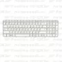 Клавиатура для ноутбука HP Pavilion G6-2263er Белая, с рамкой