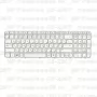 Клавиатура для ноутбука HP Pavilion G6-2267 Белая, с рамкой