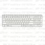 Клавиатура для ноутбука HP Pavilion G6-2274er Белая, с рамкой