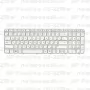 Клавиатура для ноутбука HP Pavilion G6-2278er Белая, с рамкой