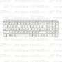 Клавиатура для ноутбука HP Pavilion G6-2278sr Белая, с рамкой
