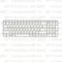 Клавиатура для ноутбука HP Pavilion G6-2282 Белая, с рамкой