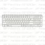 Клавиатура для ноутбука HP Pavilion G6-2283sr Белая, с рамкой