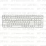 Клавиатура для ноутбука HP Pavilion G6-2286sr Белая, с рамкой