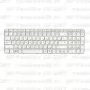 Клавиатура для ноутбука HP Pavilion G6-2287 Белая, с рамкой