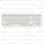 Клавиатура для ноутбука HP Pavilion G6-2296nr Белая, с рамкой