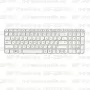 Клавиатура для ноутбука HP Pavilion G6-2297nr Белая, с рамкой