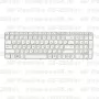 Клавиатура для ноутбука HP Pavilion G6-2298nr Белая, с рамкой