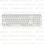 Клавиатура для ноутбука HP Pavilion G6-2300er Белая, с рамкой