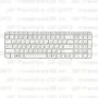 Клавиатура для ноутбука HP Pavilion G6-2303 Белая, с рамкой