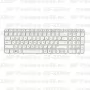 Клавиатура для ноутбука HP Pavilion G6-2310sr Белая, с рамкой