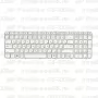 Клавиатура для ноутбука HP Pavilion G6-2315er Белая, с рамкой