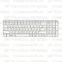 Клавиатура для ноутбука HP Pavilion G6-2321er Белая, с рамкой