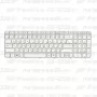 Клавиатура для ноутбука HP Pavilion G6-2326sr Белая, с рамкой
