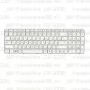 Клавиатура для ноутбука HP Pavilion G6-2330 Белая, с рамкой