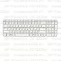 Клавиатура для ноутбука HP Pavilion G6-2332er Белая, с рамкой