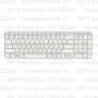 Клавиатура для ноутбука HP Pavilion G6-2332sr Белая, с рамкой