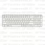 Клавиатура для ноутбука HP Pavilion G6-2333sr Белая, с рамкой