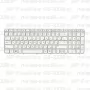 Клавиатура для ноутбука HP Pavilion G6-2339sr Белая, с рамкой