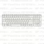 Клавиатура для ноутбука HP Pavilion G6-2348sr Белая, с рамкой