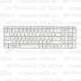 Клавиатура для ноутбука HP Pavilion G6-2353er Белая, с рамкой
