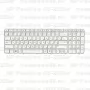 Клавиатура для ноутбука HP Pavilion G6-2355er Белая, с рамкой
