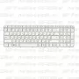 Клавиатура для ноутбука HP Pavilion G6-2356er Белая, с рамкой