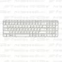 Клавиатура для ноутбука HP Pavilion G6-2359er Белая, с рамкой