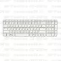 Клавиатура для ноутбука HP Pavilion G6-2361sr Белая, с рамкой