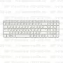 Клавиатура для ноутбука HP Pavilion G6-2364er Белая, с рамкой