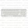 Клавиатура для ноутбука HP Pavilion G6-2369sr Белая, с рамкой