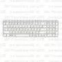 Клавиатура для ноутбука HP Pavilion G6-2371 Белая, с рамкой
