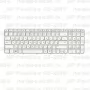 Клавиатура для ноутбука HP Pavilion G6-2380 Белая, с рамкой