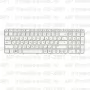 Клавиатура для ноутбука HP Pavilion G6-2381 Белая, с рамкой