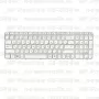 Клавиатура для ноутбука HP Pavilion G6-2386er Белая, с рамкой