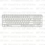 Клавиатура для ноутбука HP Pavilion G6-2394er Белая, с рамкой