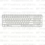 Клавиатура для ноутбука HP Pavilion G6-2394sr Белая, с рамкой