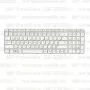 Клавиатура для ноутбука HP Pavilion G6-2395nr Белая, с рамкой