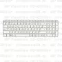Клавиатура для ноутбука HP Pavilion G6-2396nr Белая, с рамкой