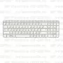 Клавиатура для ноутбука HP Pavilion G6-2397nr Белая, с рамкой