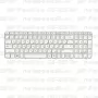 Клавиатура для ноутбука HP Pavilion G6-2397sr Белая, с рамкой