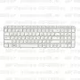 Клавиатура для ноутбука HP Pavilion G6-2398nr Белая, с рамкой