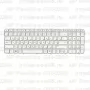 Клавиатура для ноутбука HP Pavilion G6t-2300 Белая, с рамкой
