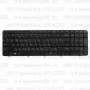 Клавиатура для ноутбука HP Pavilion G7-2272 Чёрная с рамкой